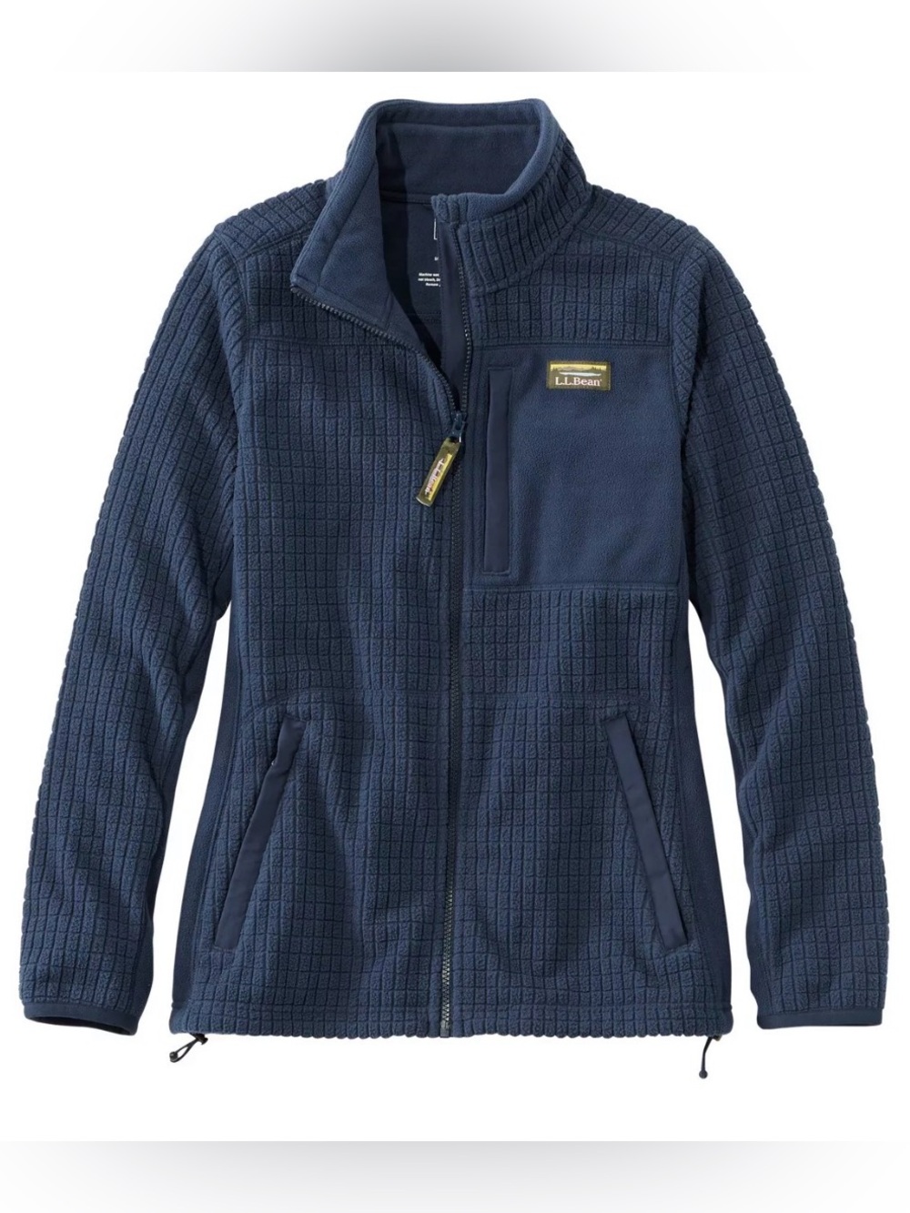 L.L. Bean Women’s Mountain Classic Windproof Fleece Jacket Size XL Blue